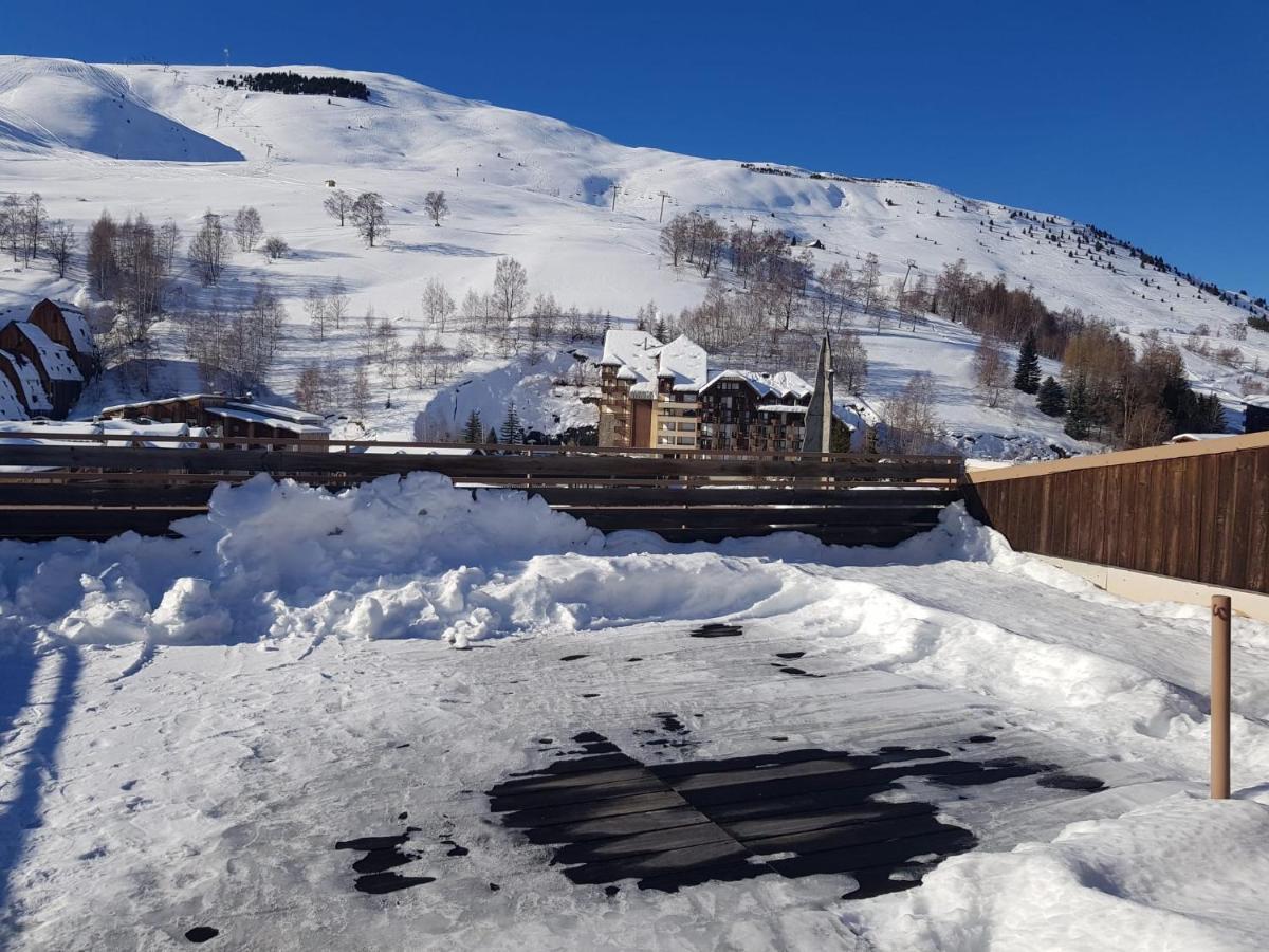 Studio Pied Des Pistes 4 Personnes Лес дьо Алпс Екстериор снимка